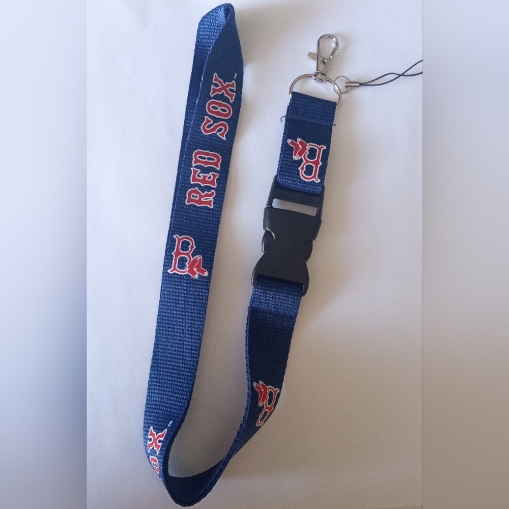 Red Sox Blue Lanyard
